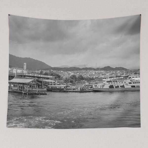Item preview, Miyajima Matsudai Kisen Ferry Terminal. Travelling to Miyajima (宮島) designed and sold by AvonPerception.