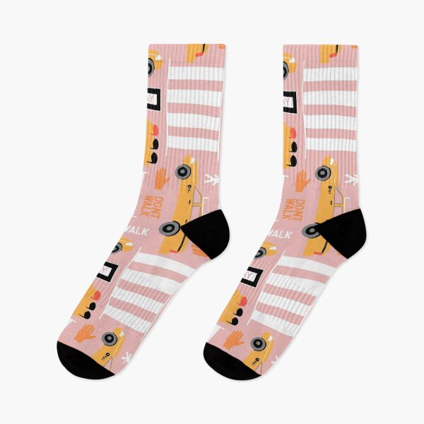 Item preview, Yellow Cabs in Pink designed and sold by Katsillustration.