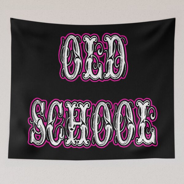 Item preview, Old School Vintage Letters designed and sold by artbyomega.