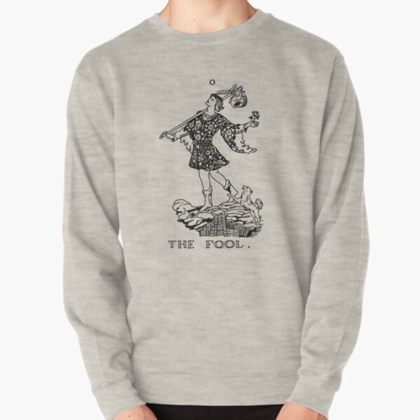 The Fool Tarot Card Pullover Sweatshirt