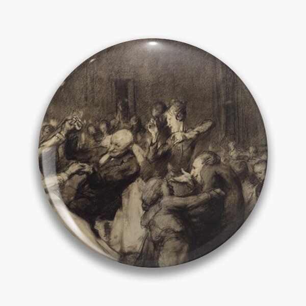 Artikelvorschau, Dance at Insane Asylum - George Wesley Bellows entworfen und verkauft von Vintage Designs +.
