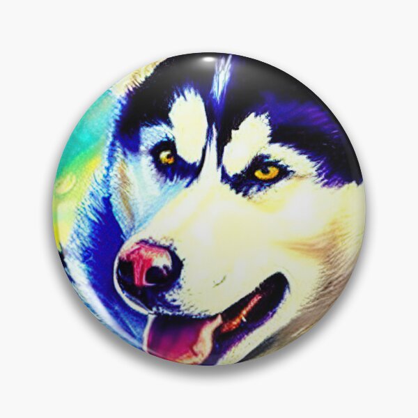 Item preview, A Husky paint designed and sold by TinyWhims.