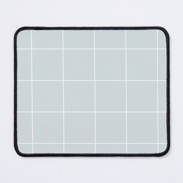 Item preview, Pale Blue White Minimal Square Diamond Grid Pattern 2 Pairs Valspar 2023 COTY Rising Tide 4008-3A designed and sold by ColorOfTheYears.