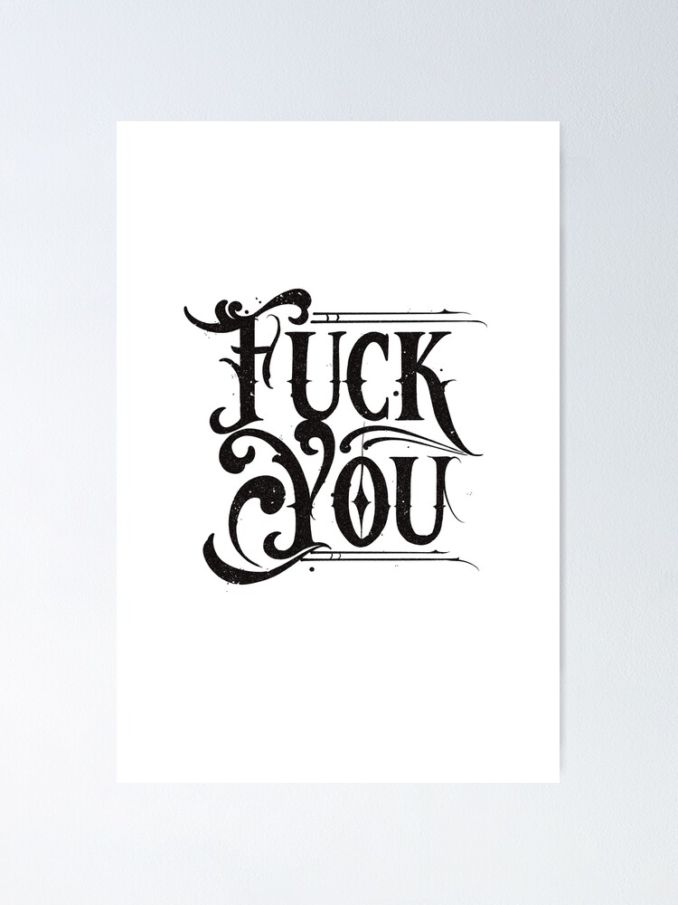 fuck you