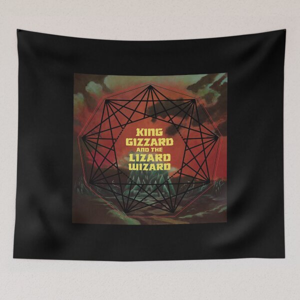 Aperçu de l'œuvre Teenage Gizzard King Gizzard et le groupe de rock de l'assistant de lézard créée et vendue par AlexanMitchell.