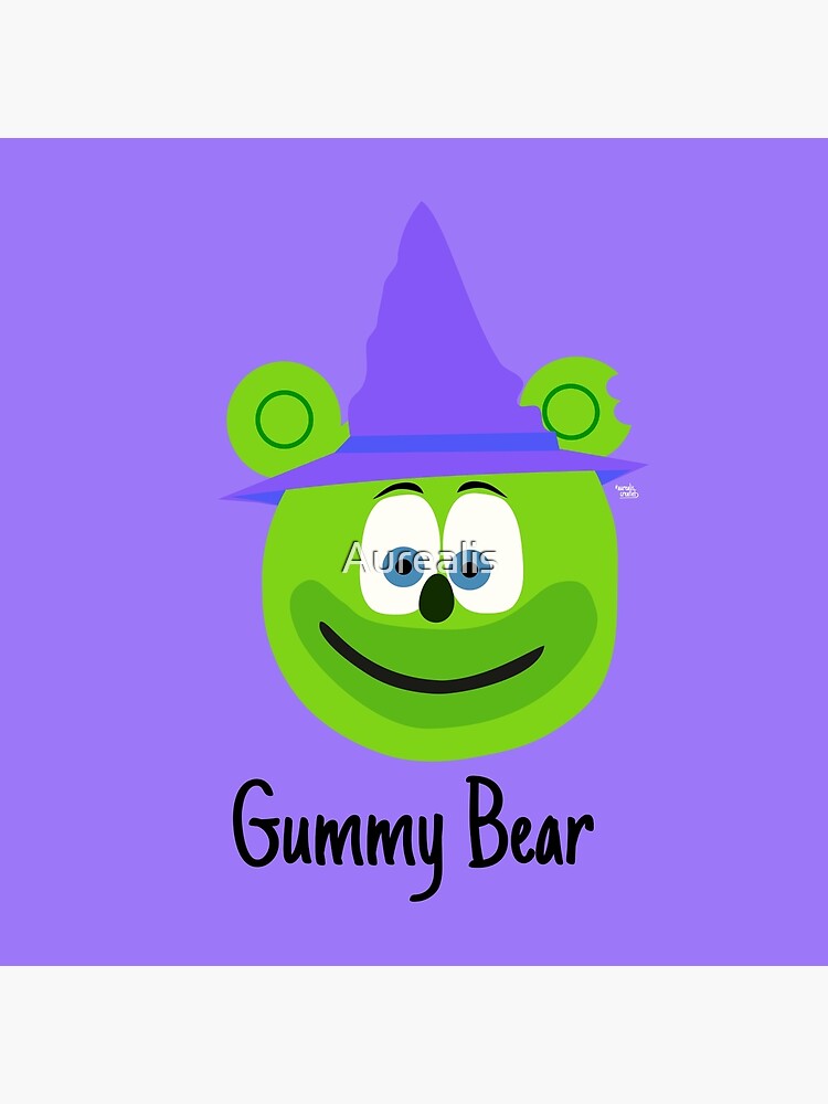 Cool Gummy Bear Art Board Print for Sale by Aurealis