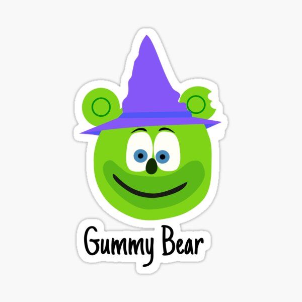 Gummy Bear witch Sticker