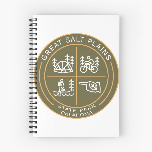 Item preview, Great Salt Plains State Park OK Heraldic Logo designed and sold by VanyaKar.