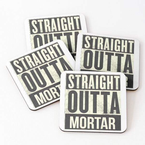 Item preview, Straight Outta Mortar  designed and sold by KHustle.