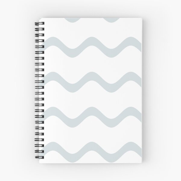 Artikelvorschau, Pale Blue White Rippled Horizontal Stripe Pattern Pairs Valspar 2023 COTY Rising Tide 4008-3A entworfen und verkauft von ColorOfTheYears.