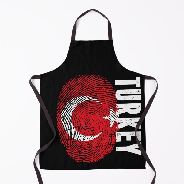Item preview, Turkey Flag Fingerprint DNA Turkish designed and sold by PartyShirts1.