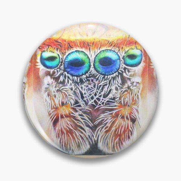 Item preview, Spider Art, Realistic Jumping Spider designed and sold by Kitslam Art.