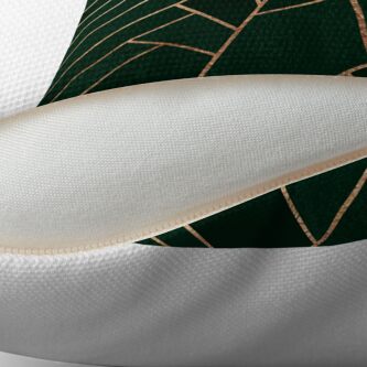 Alternate view of Emerald Night - Dark Floor Pillow