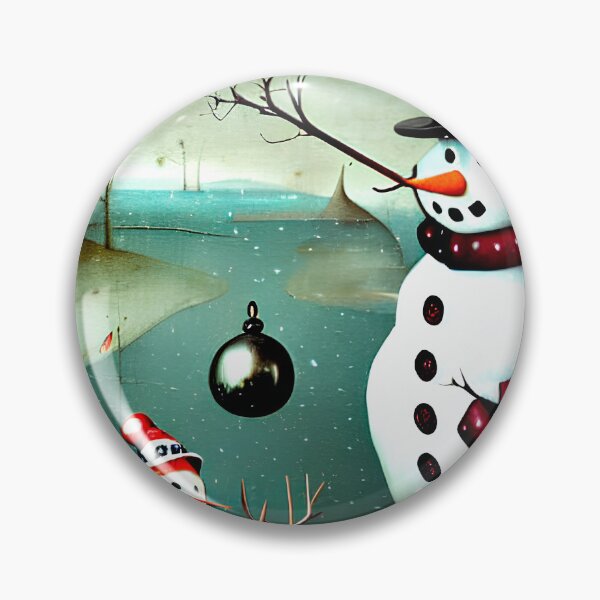Item preview, Christmas two snowmen designed and sold by GorinART.