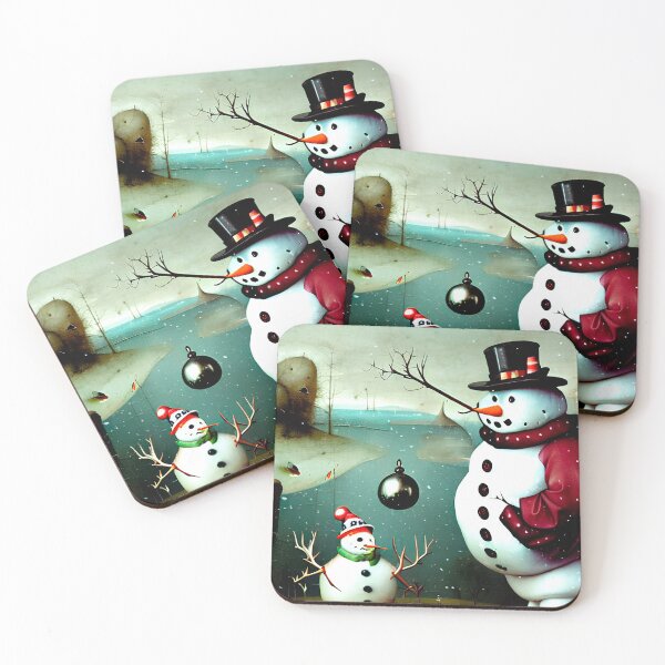 Item preview, Christmas two snowmen designed and sold by GorinART.