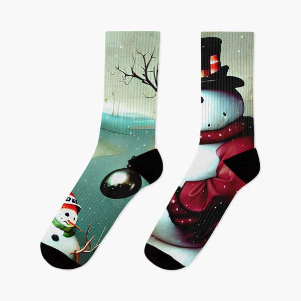 Item preview, Christmas two snowmen designed and sold by GorinART.