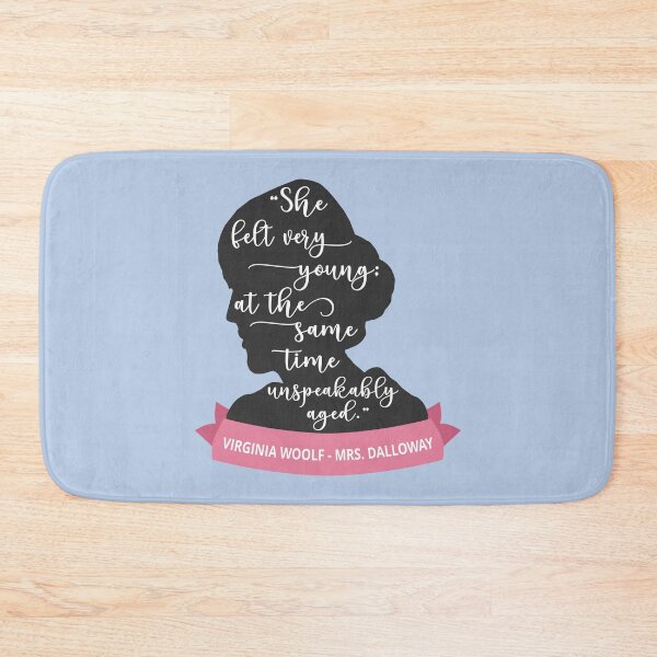 Item preview, Mrs. Dalloway Quote III - Virginia Woolf Silhouette designed and sold by Lemon Pepper.