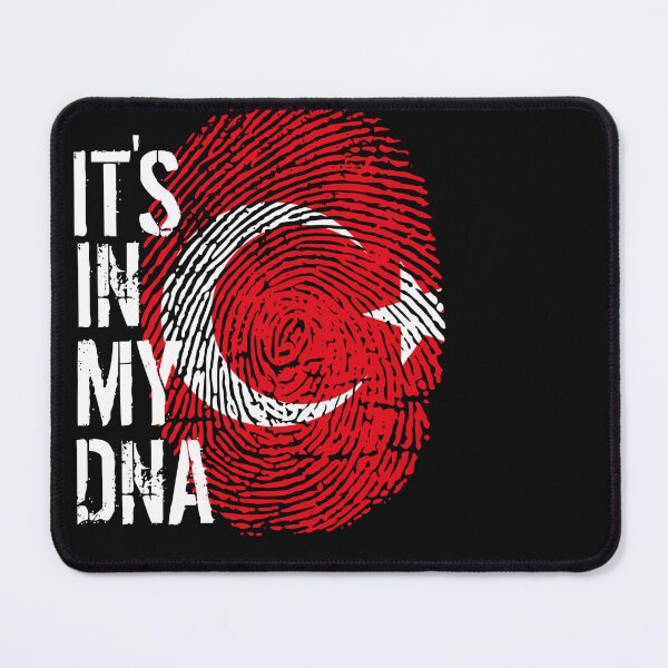 Item preview, Turkey Flag Fingerprint - It's in my DNA Turkish designed and sold by PartyShirts1.