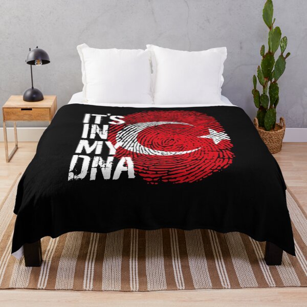 Item preview, Turkey Flag Fingerprint - It's in my DNA Turkish designed and sold by PartyShirts1.