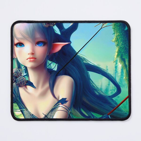 Item preview, Elf girl in a forest designed and sold by KomoriYuki.