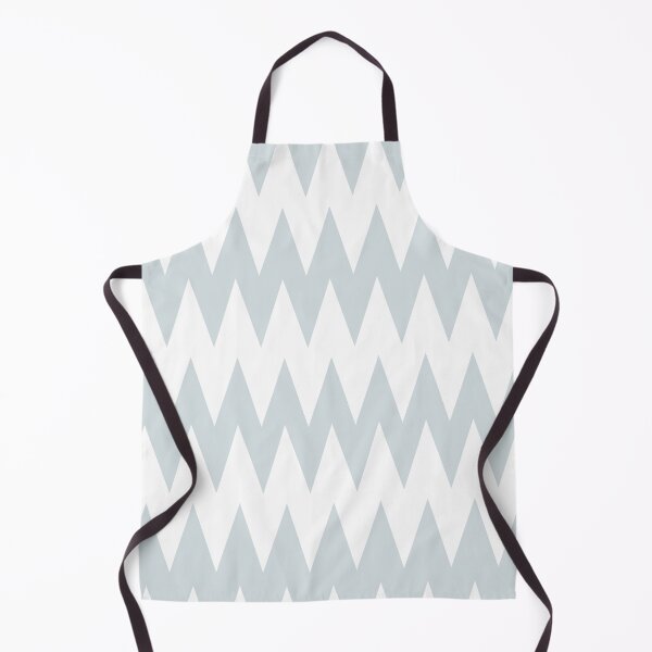 Item preview, Pale Blue White Zigzag Rippled Horizontal Stripe Pattern Pairs Valspar 2023 COTY Rising Tide 4008-3A designed and sold by ColorOfTheYears.