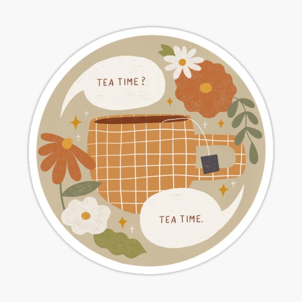 Item preview, Tea Time? Tea Time designed and sold by CarolinaGaitan.