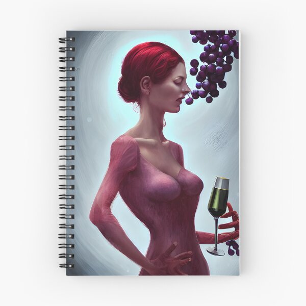 Item preview, Fair Lady Cradling a Glass of Wine iii designed and sold by H3rron-Arts.