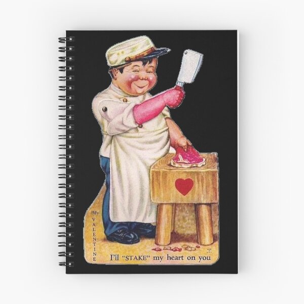 Item preview, vintage valentine creepy butcher 2 designed and sold by Thelittlelord.