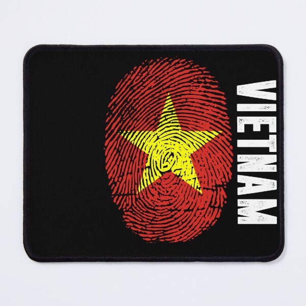 Item preview, Vietnam Flag Fingerprint DNA Vietnamese designed and sold by PartyShirts1.