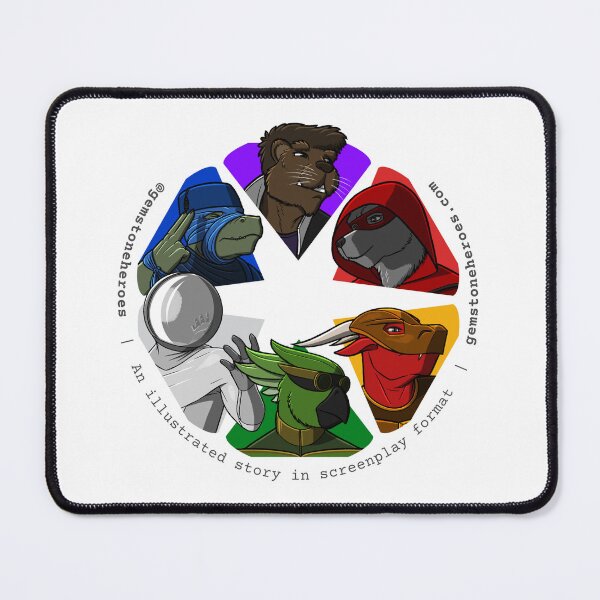 Item preview, Gemstone Heroes - Gemstone Roundel designed and sold by VogelStuff.