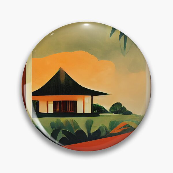 Item preview, Bali Landscape Illustration designed and sold by Alcaselzer.