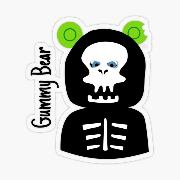 Sweet Gummy Bear Song Sticker for Sale by Aurealis