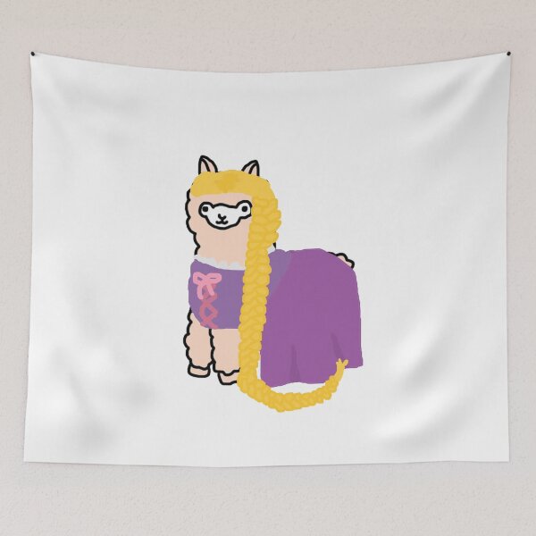 Item preview, Alpaca Rapunzel designed and sold by EpicAlpaca.