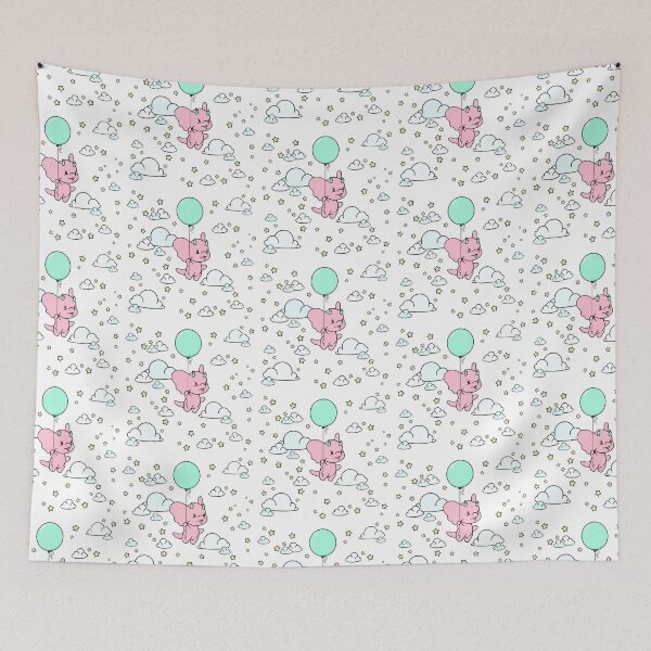 Item preview, Dandelion Daemons - Uplifting (pastel, with more stars) designed and sold by Sarah Reed.