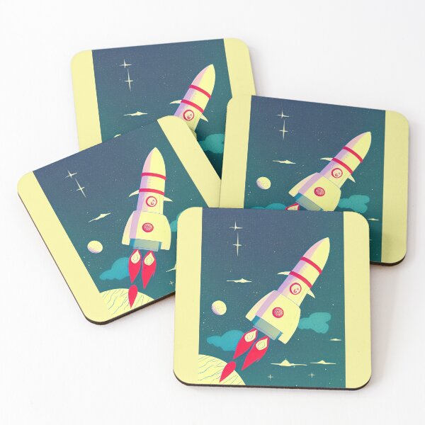 Item preview, Rocketship artwork designed and sold by Gaspar Avila.