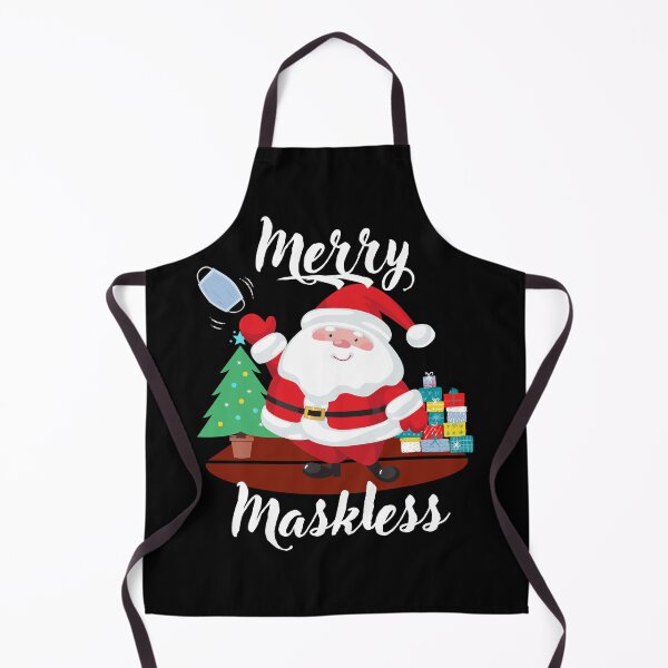 Item preview, Funny Wordplay Merry Christmas Santa Design Merry Maskless designed and sold by BearCaveDesigns.