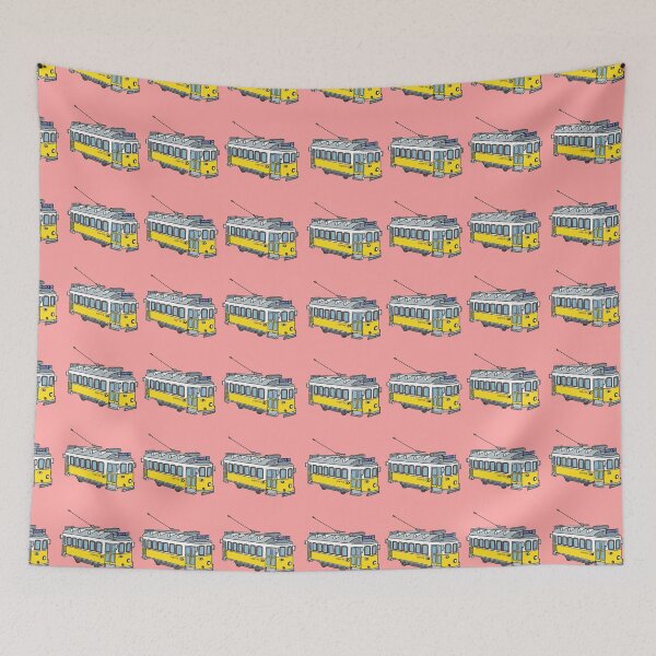 Item preview, Lisbon Tram Pattern designed and sold by m-lapino.