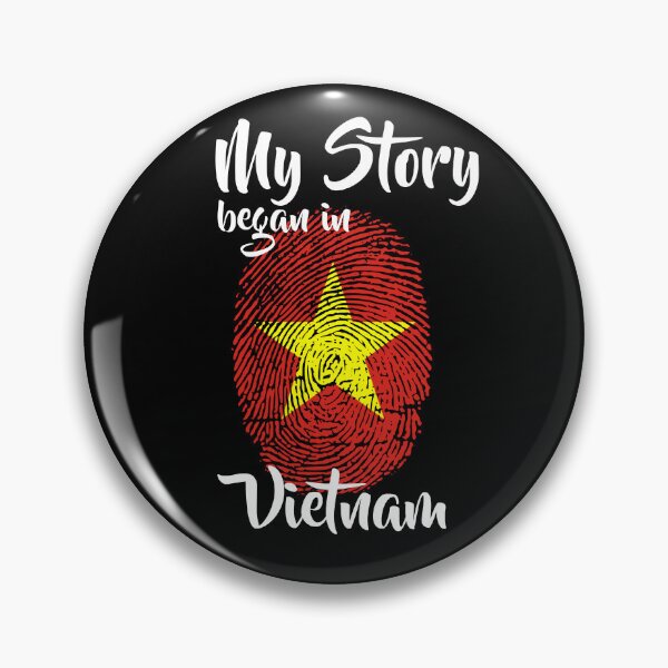 Item preview, My story began in Vietnam Flag Fingerprint DNA vietnamese designed and sold by PartyShirts1.