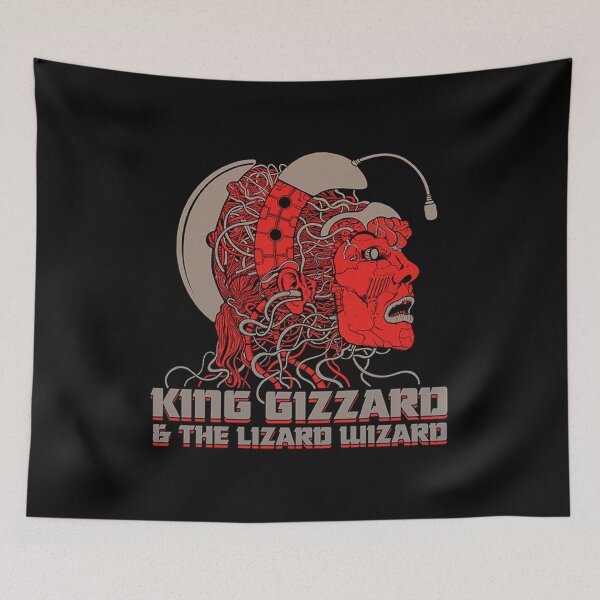 Item preview, Cartoon Music Band King Gizzard and The Lizard Wizard  designed and sold by AlexanMitchell.