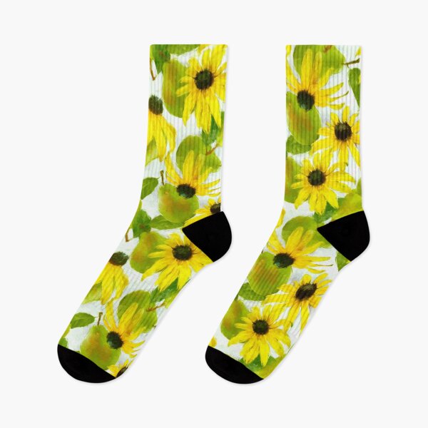Artikelvorschau, Obst und Blumen Aquarell Musterdesign entworfen und verkauft von Tina Veenstra.