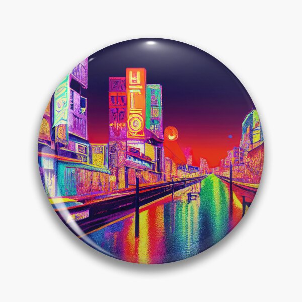 Artikelvorschau, Lagos 2D neon entworfen und verkauft von ComicsFactory.