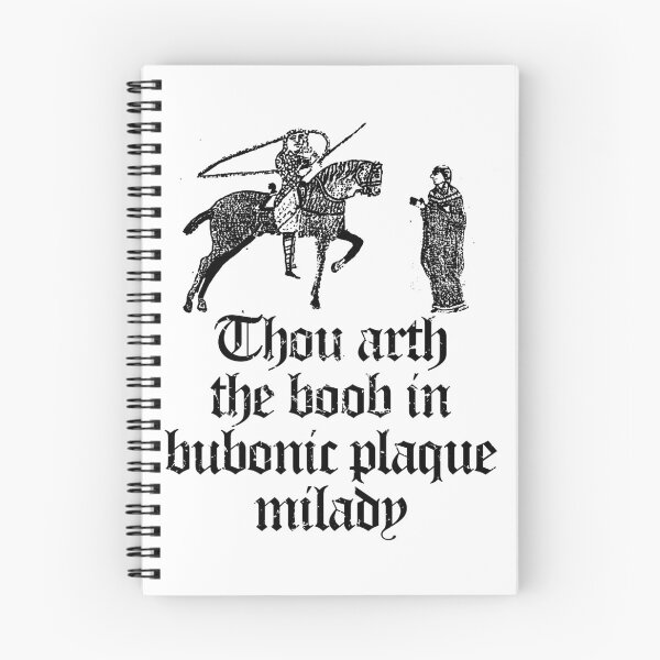 Item preview, Thou Arth The Boob In Bubonic Plaque Milady designed and sold by PapaBujuGaming.