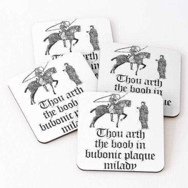 Item preview, Thou Arth The Boob In Bubonic Plaque Milady designed and sold by PapaBujuGaming.