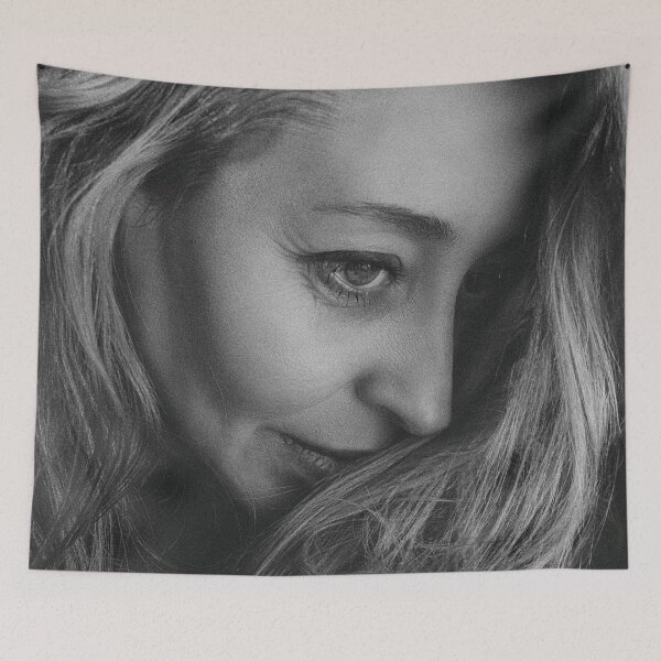 Item preview, Black & White Woman Portrait designed and sold by DesignAndTales.