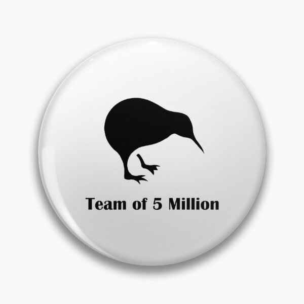 Item preview, New Zealand Covid-19 response. Team of 5 million   designed and sold by OhOlliShop.
