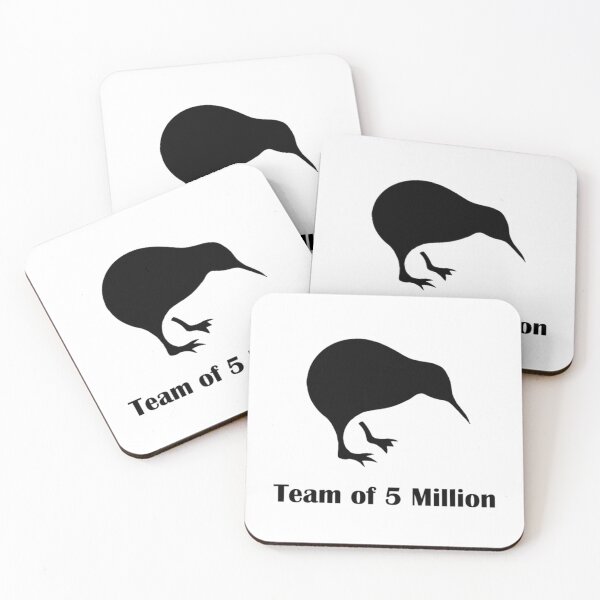 Item preview, New Zealand Covid-19 response. Team of 5 million   designed and sold by OhOlliShop.