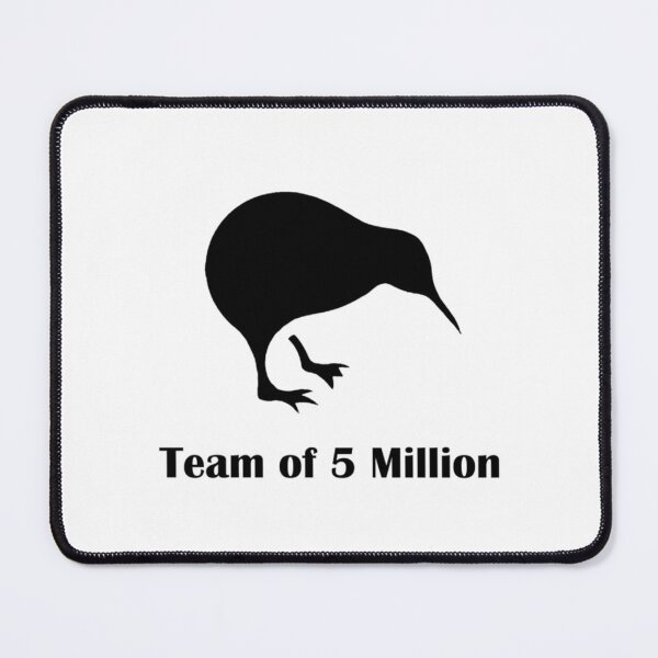 Item preview, New Zealand Covid-19 response. Team of 5 million   designed and sold by OhOlliShop.