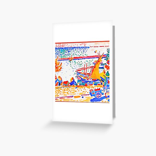 Item preview, Landscape at Collioure, André Derain - Paysage à Collioure, le cheval blanc. designed and sold by CristalleLisa.