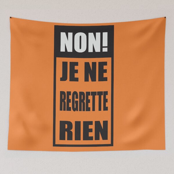 Item preview, Non! Je ne regrette rien  designed and sold by close-up.biz.