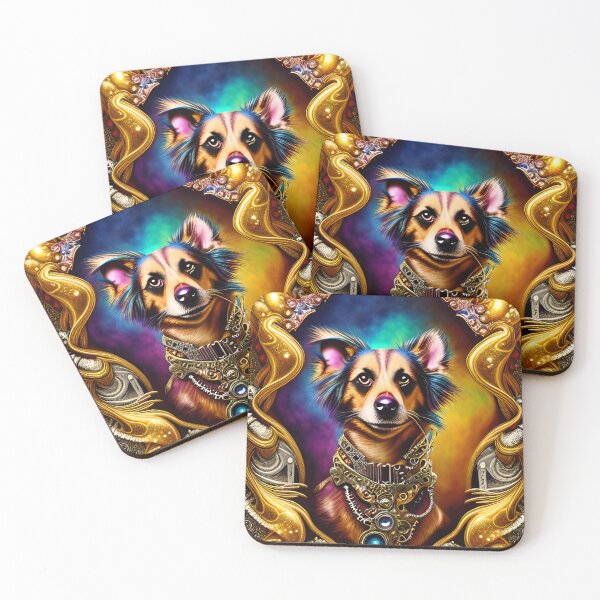 Item preview, Steampunk Majestic Dog - Cool designed and sold by The-Meraki-Man.